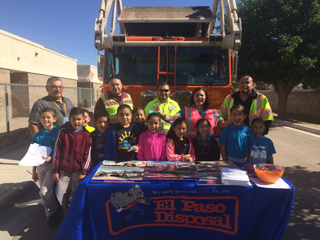 El Paso Disposal at Career Day.