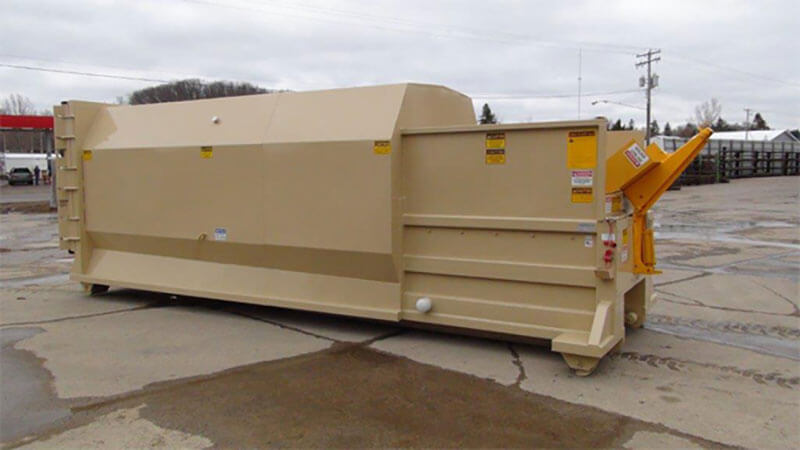 Photo of a Commercial Waste Compactor.